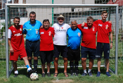 MUŽSTVA NA  23. ROČNÍKU TURNAJE O PUTOVNÍ POHÁR OBCE LUKAVEC